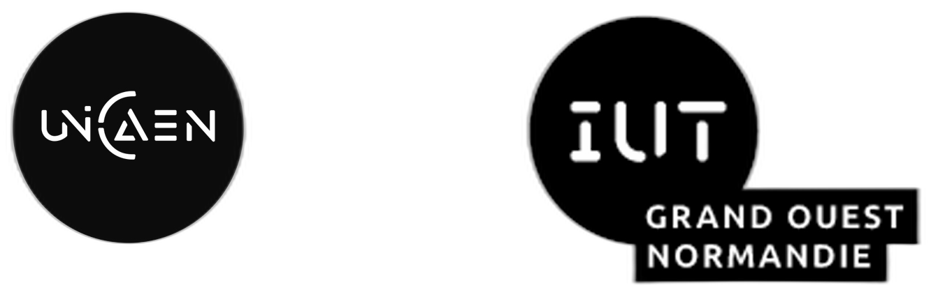 Logo de Unicaen et de l'IUT